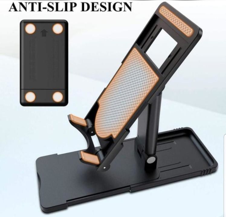 Table top stand for mobile and tablet portable and adjustable  uploaded by Techgets on 3/30/2021