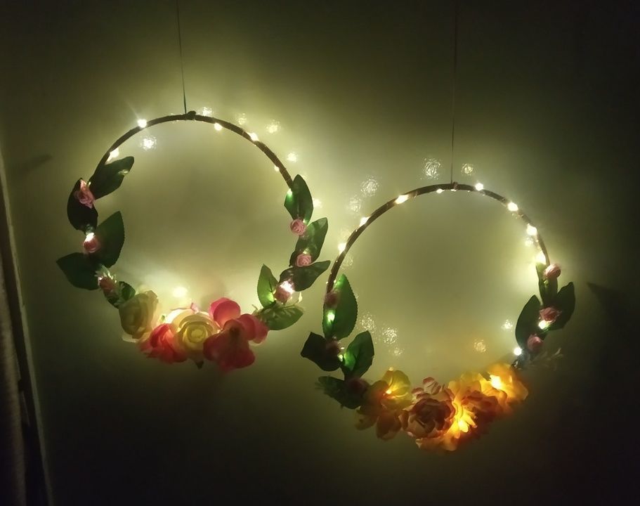 Led wall hangings (pair)  uploaded by Choco hill n handicrafts on 3/30/2021