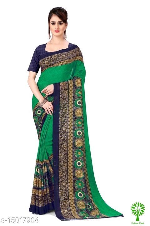 Post image Daily wear saree in georgette fabric