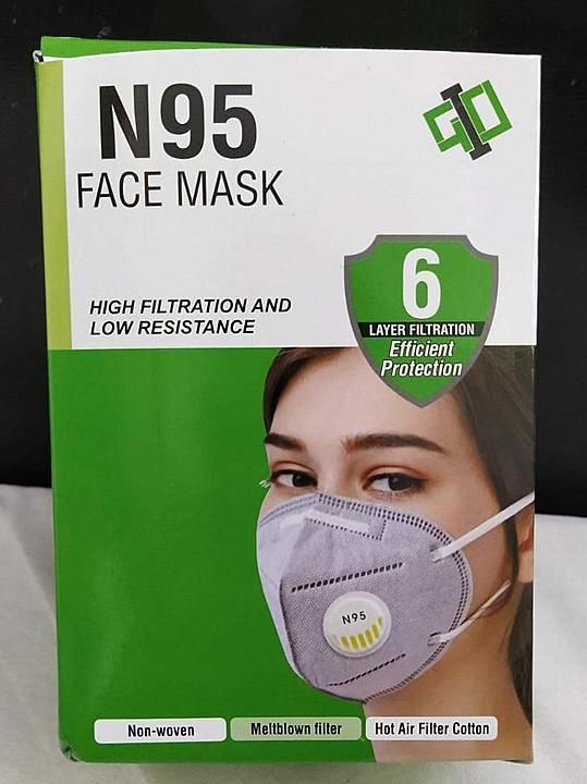 N95 mask uploaded by business on 7/20/2020