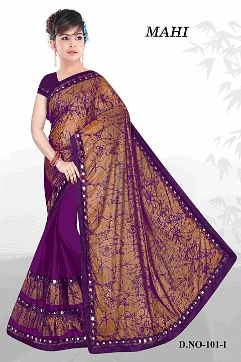 Designer fril Saree  uploaded by Deals in wholesales & sales retail  on 7/20/2020
