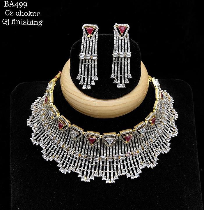 Korean jewels ,choker set  uploaded by business on 7/20/2020