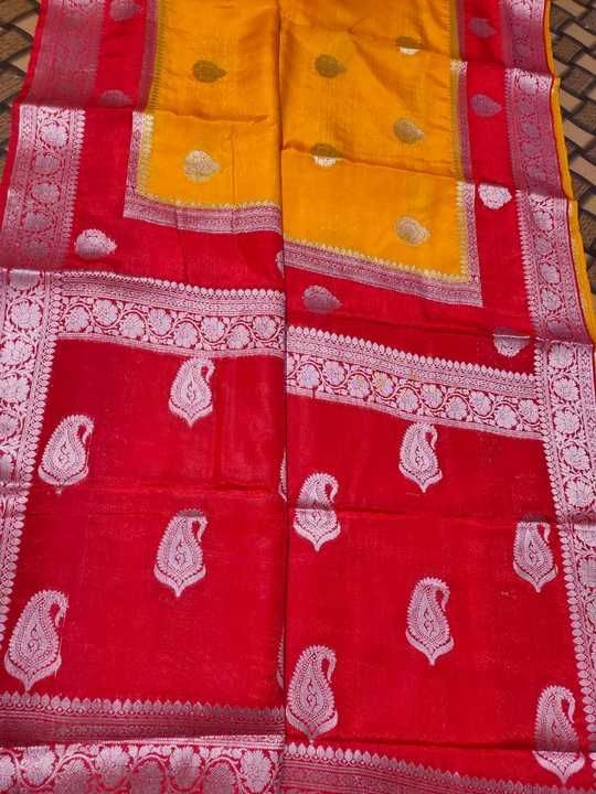 Post image Say Hello To Banarasi Semi Georgette Silver Zari Weave Saree
Colour Costumaization available Self or contrast
What's app. 6391091223
Calling. 6387578848