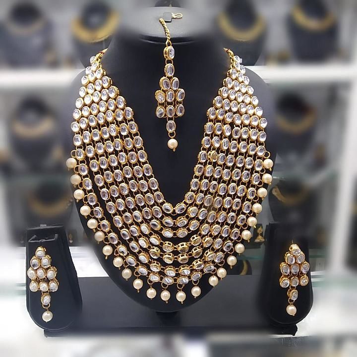Post image One gram Gold plated high quality Heavy Jewellery,