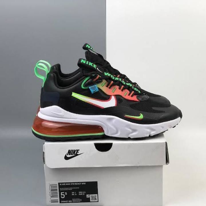 NIKE AIR MAX 270 WORLDWIDE WIDE BLACK  uploaded by business on 3/31/2021