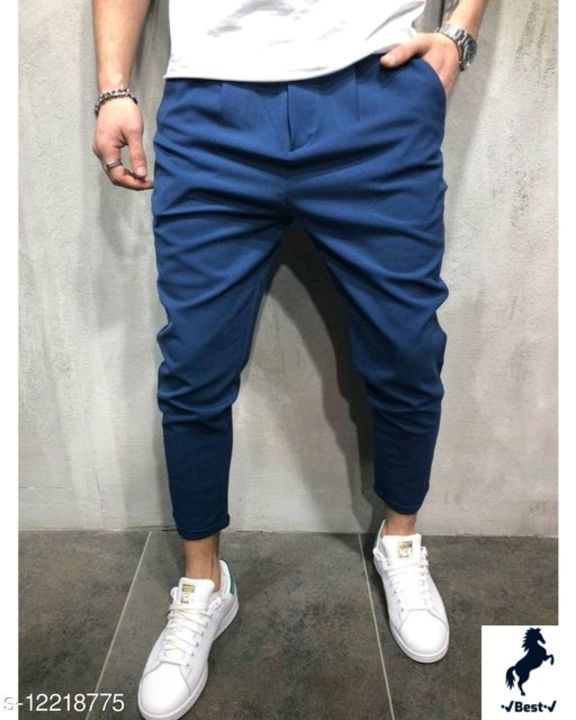 Post image Just ₹690
Contact- 7241183851
Designer Latest Men Track Pants*
Fabric: Polyester
Pattern: Solid
Multipack: 1
Sizes: 
34 (Waist Size: 34 in, Length Size: 37 in) 
30 (Waist Size: 30 in, Length Size: 35 in) 
32 (Waist Size: 32 in, Length Size: 36 in)