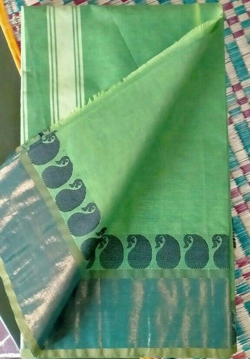 Handloom cotton sarees  uploaded by Sasi textiles on 3/31/2021