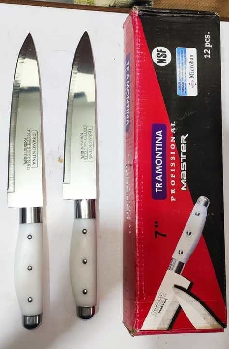 Master 7 inch knife havi quality 48₹/pcs.       12pcs box uploaded by Home&kitchan and toys house on 3/31/2021
