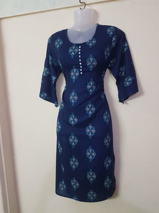 Summer wear kurti uploaded by The passion zone on 3/31/2021