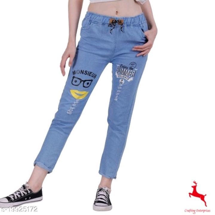 Stylish Graceful Women Jeans uploaded by VilliCart on 4/1/2021