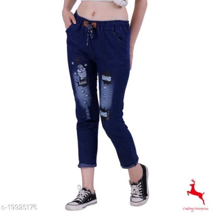 Stylish Graceful Women Jeans uploaded by business on 4/1/2021