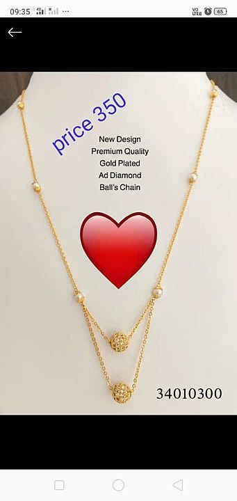 Post image Beautiful chain
Hey check out my new product!
Book now limited stock