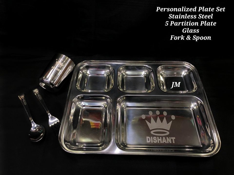 Personalized Plate Sets uploaded by business on 4/1/2021