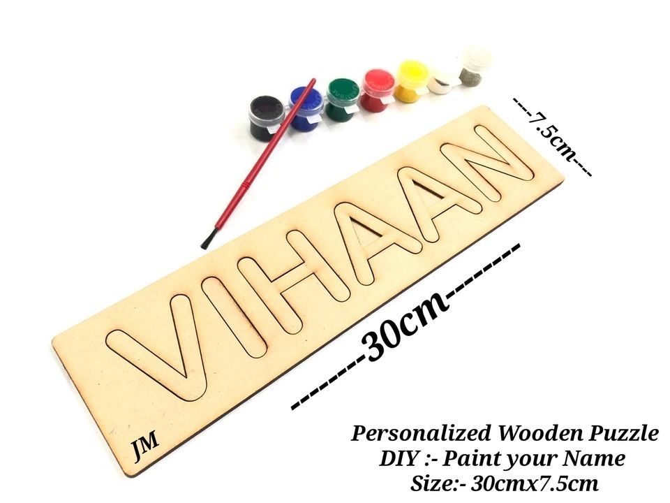 Personalized Name Puzzle uploaded by JM Gifts & Personalisation on 4/1/2021