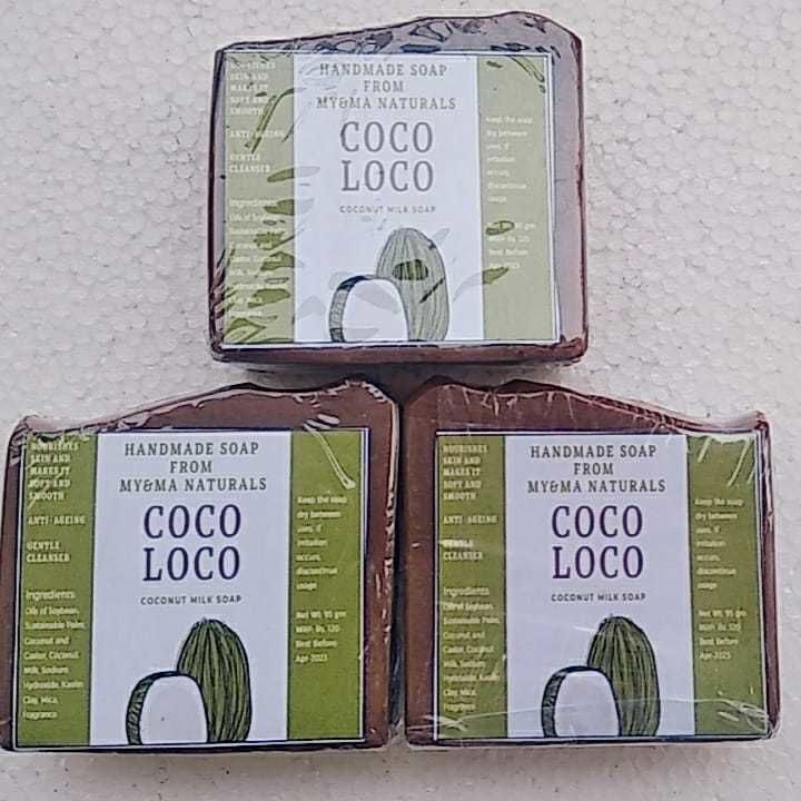Coconut milk soap uploaded by My&Ma Naturals on 4/1/2021