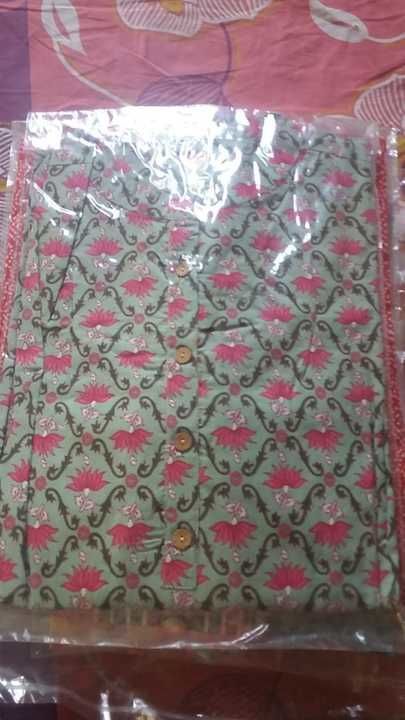 Pure cotton Kurtis uploaded by business on 4/1/2021