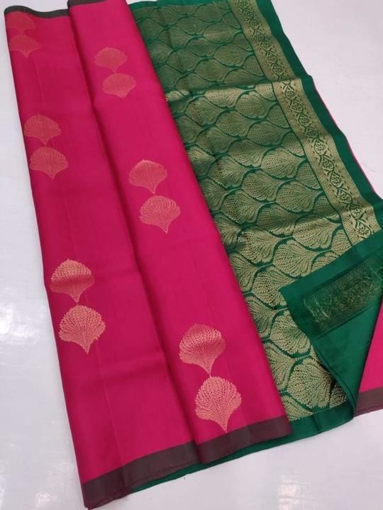 Soft silk saree uploaded by SSK Collections on 4/1/2021