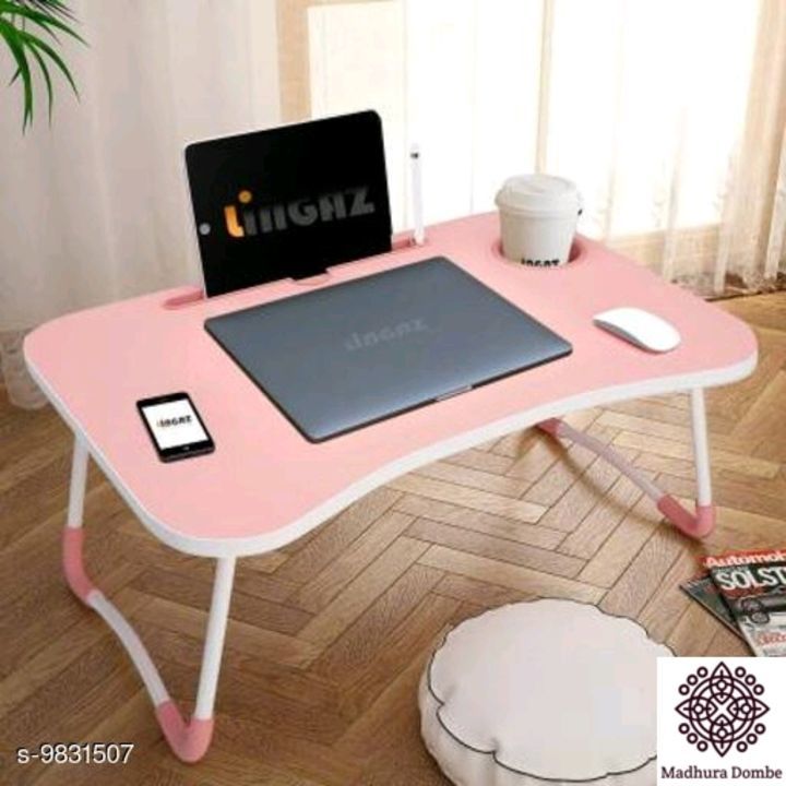 Post image Laptop Desk

Product Name : Multi-Purpose Laptop Desk for Study and Reading
Material :   ABC Plastic
Multipack : Pack of 1
Sizes( L X W X H X) :    60 Cm X 39. 5 Cm X  27  Cm
Description : It Is One Piece Of Laptop Desk 
360 DEGREE ADJUSTABLE - The 360degrevolve provides the high flexibility just as human.

1,125₹



Dispatch: 1 Day