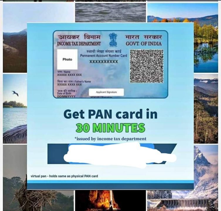 Pan card in 30 mins uploaded by TRINETRA SERVICES PVT LTD  on 4/1/2021