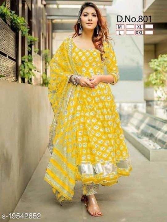 Anarkali suits uploaded by business on 4/1/2021