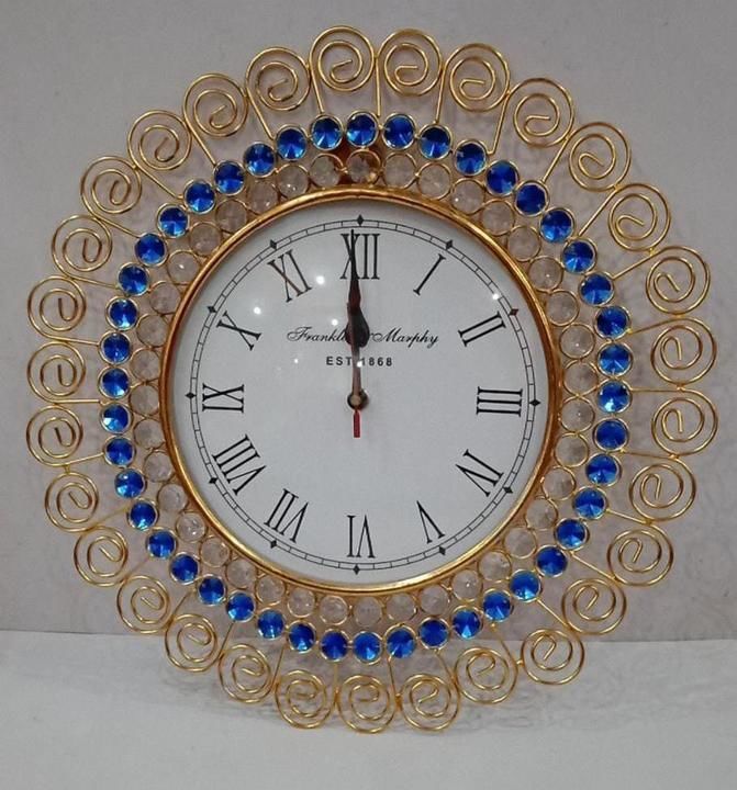 Cristal wall clock  uploaded by business on 4/1/2021