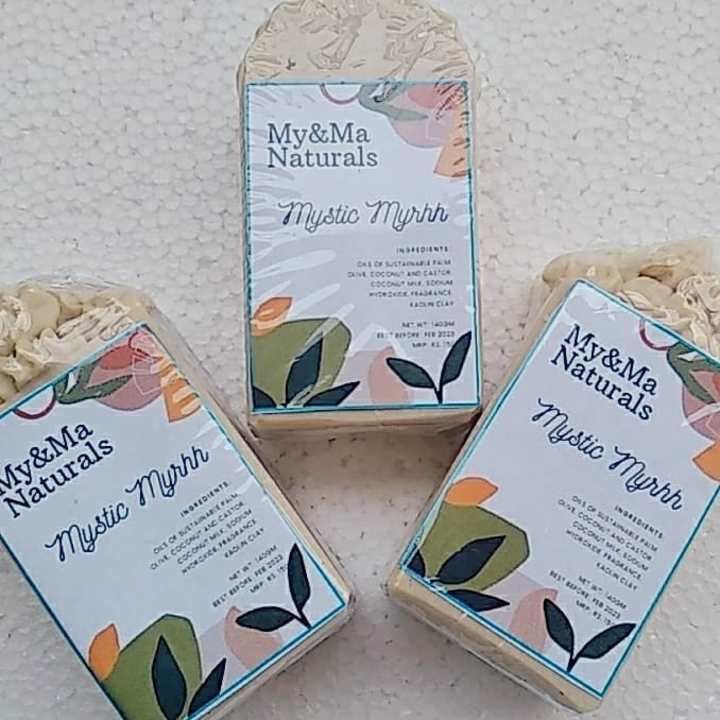 Mystic Myrrh Coconut milk soap uploaded by business on 4/1/2021