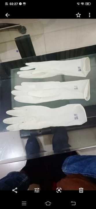 Nitrile and latex gloves uploaded by business on 4/1/2021