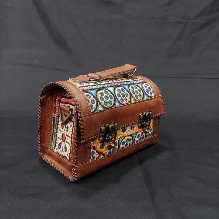 Post image Pure leabther handwork Kutchi hut bags 2299 ship extra