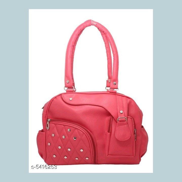 Classic Attractive Women Handbags

Material: PU
No. of Compartments: 2
Pattern: Solid
Multipack: 1
S uploaded by Monu khanna ji holsell damakasell on 4/2/2021