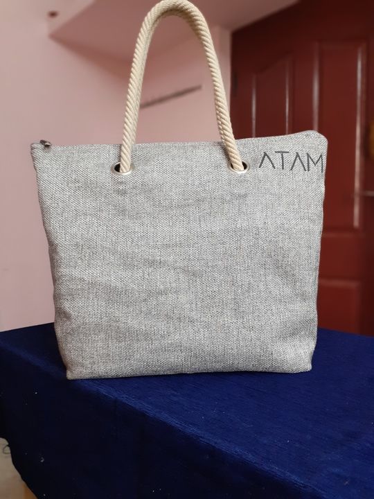 Jute Tote Bag - Rope Handle uploaded by business on 4/2/2021