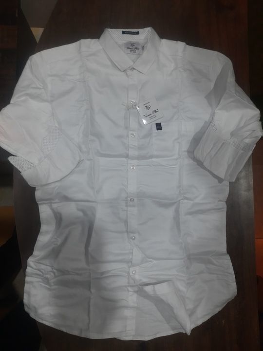 White shirt uploaded by Pritam fashion store on 4/2/2021