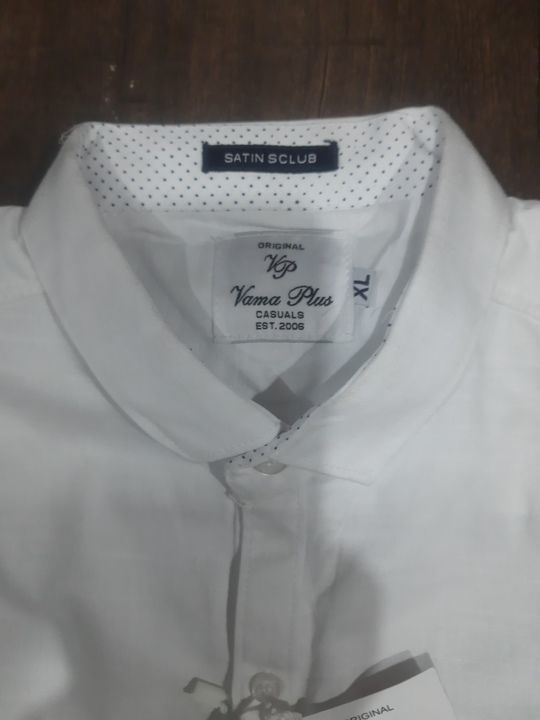 White shirt uploaded by Pritam fashion store on 4/2/2021