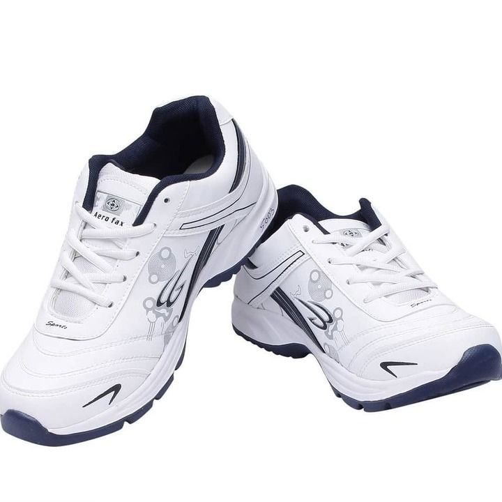 Men's Sport White Synthetic Running Shoes uploaded by business on 4/2/2021