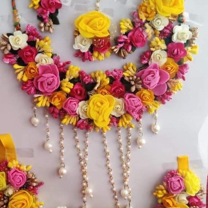Flowers Jewellery uploaded by Sonu handmade jewellery on 4/2/2021