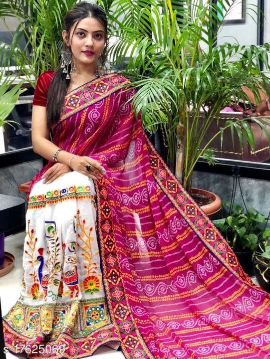 Post image Catalog Name,Myra Drishya Sarees
Saree Fabric: Georgette
Blouse: Running Blouse
Blouse Fabric: Georgette
Pattern: Embroidered
Blouse Pattern: Same as Saree