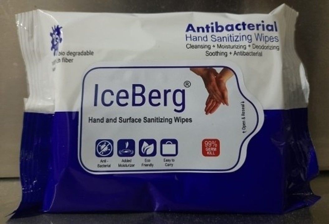 Antibacterial sanitizing wipe  uploaded by Rush products  on 7/21/2020