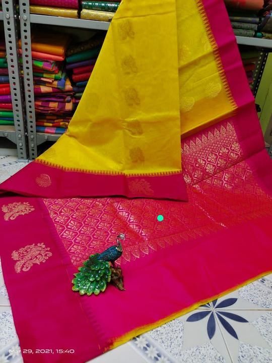 Silk cotton uploaded by Saree business on 4/2/2021