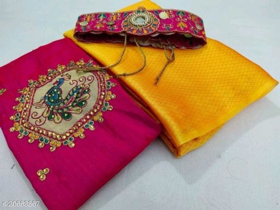 Aakarsha refined  sarees uploaded by business on 4/2/2021