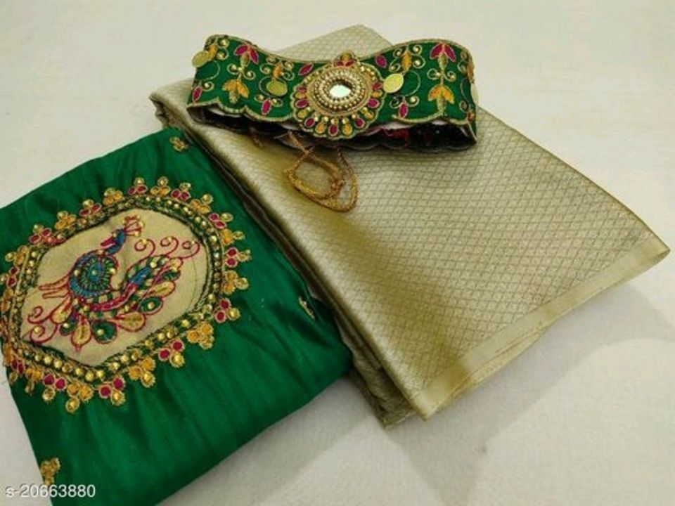 Aakarsha refined  sarees uploaded by business on 4/2/2021