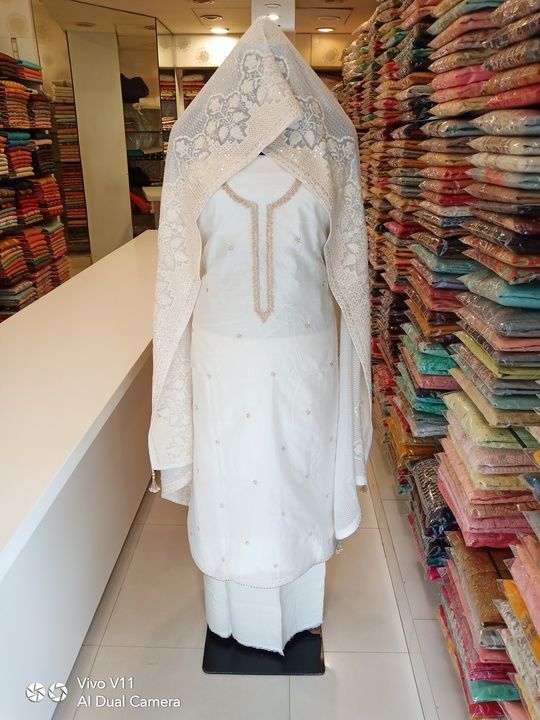 Fancy indian dresses uploaded by Ella dress materials on 4/2/2021