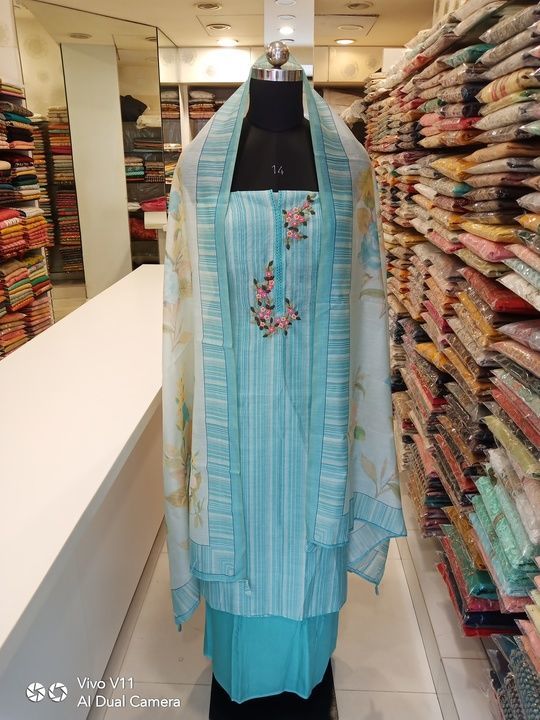 Formal indian dresses uploaded by Ella dress materials on 4/2/2021