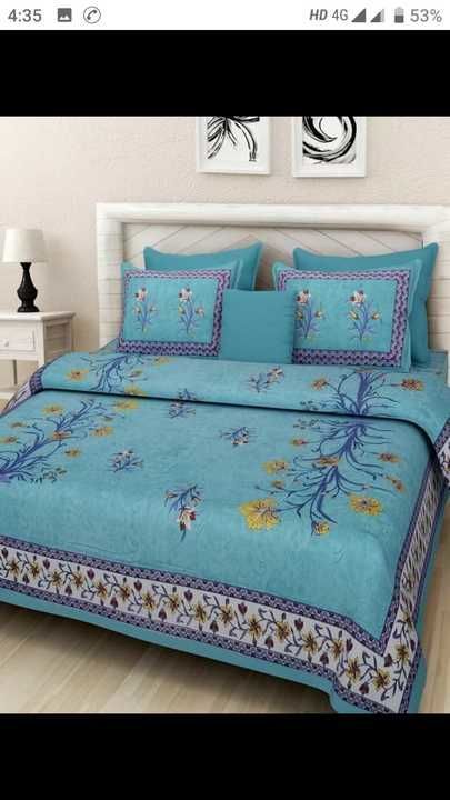 Double bed bedsheets  uploaded by Harsh Online  on 4/2/2021