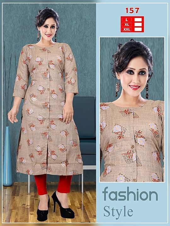 Fabric *14kg Reyon tow tone*
Size *combo*
*45 lent* 
*Fancy Style Long Kurtis* uploaded by Shri sachiyay tex on 7/22/2020