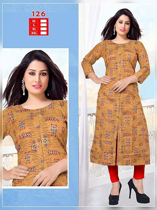 Fabric *14kg Reyon tow tone*
Size *combo*
*45 lent* 
*Fancy Style Long Kurtis* uploaded by Shri sachiyay tex on 7/22/2020