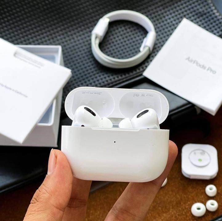 Airpods pro uploaded by business on 4/2/2021
