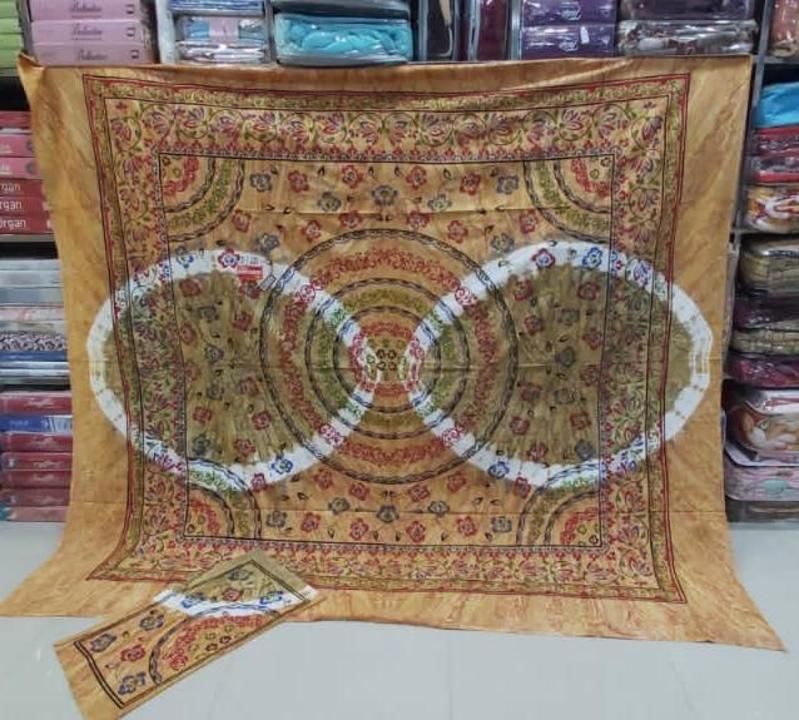 Post image Jaipuri bedsheet at 450rs
+ shiping