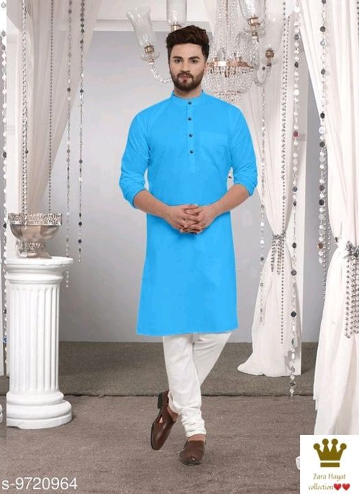 Men's Cotton kurta pajama set  uploaded by Adv Ka shopping point❤❤❤❤ on 4/3/2021