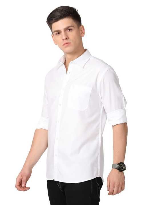 Hades Ghost White Twill Shirt uploaded by business on 4/3/2021