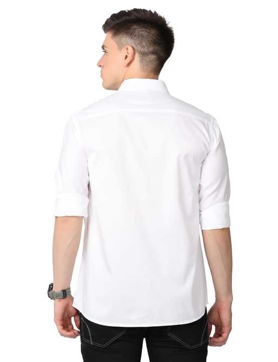 Hades Ghost White Twill Shirt uploaded by Hades Fashion Enterprises  on 4/3/2021