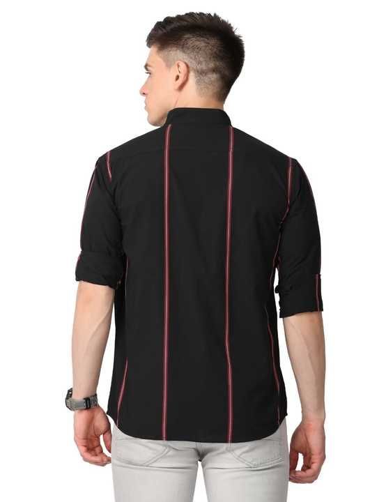 Hades Solidarity Black & Red Striped Shirt uploaded by business on 4/3/2021